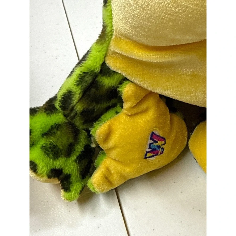 Ganz Webkinz Leopard Frog Plush Stuffed Animal Green‎ Spotted HS101 W Logo